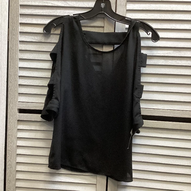 Casual Essentials Top 3/4 Sleeve By Iz Byer In Black, Size: Xs