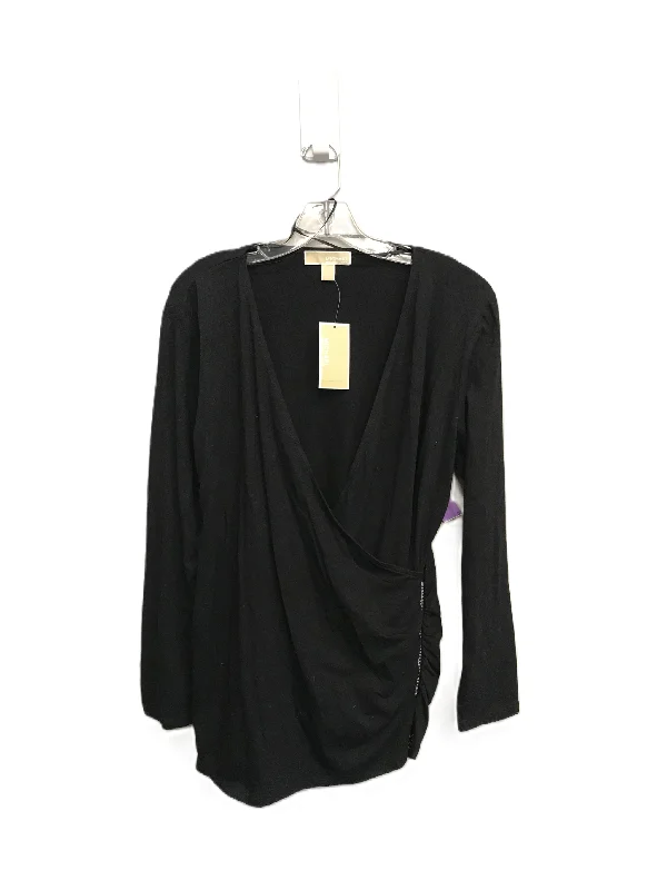 Edgy Streetwear Top Long Sleeve By Michael By Michael Kors  Size: 1x