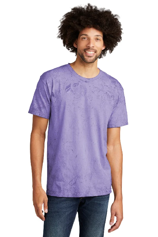 Relaxed Patterns Comfort Colors Mens Color Blast Short Sleeve Crewneck T-Shirt - Amethyst Purple