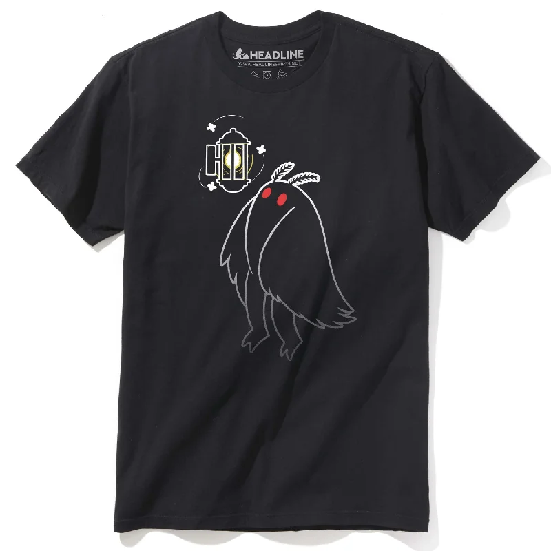 Minimalist Prints Like A Mothman To A Flame T-Shirt