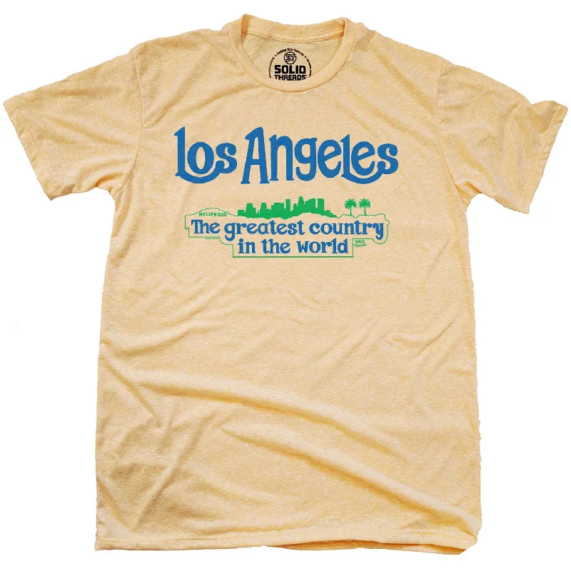 Sporty Elegance Los Angeles The Greatest Country In The World T-shirt