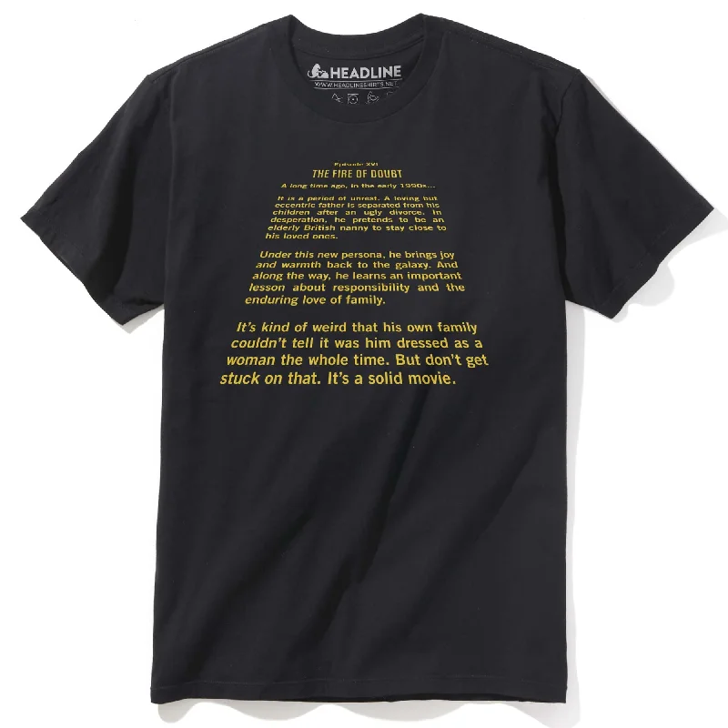 Bold Streetwear The Fire of Doubt T-Shirt