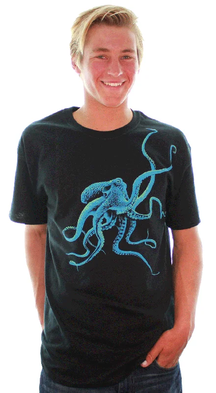 Sophisticated Casual Octopus T-shirt/tee Asst Colors