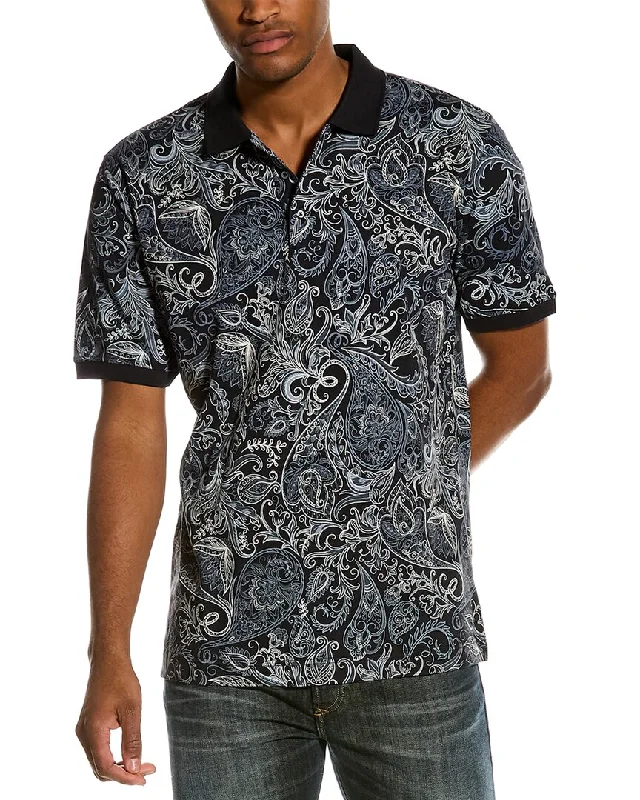 Sporty Minimalism Robert Graham Polo Shirt