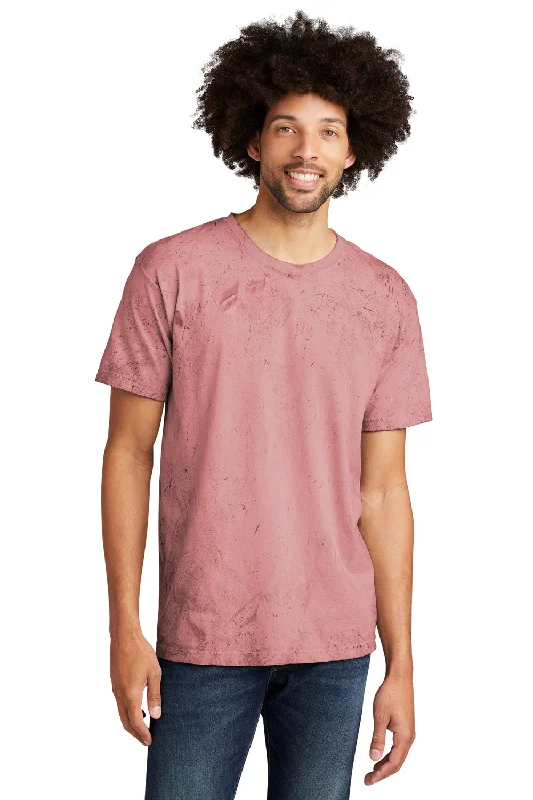 Sophisticated Streetwear Comfort Colors Mens Color Blast Short Sleeve Crewneck T-Shirt - Clay Red