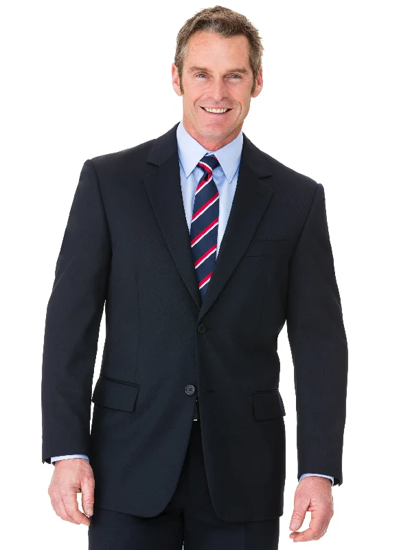 Relaxed Modern CHARLTON WOOL RICH CLASSIC FIT JACKET - NAVY