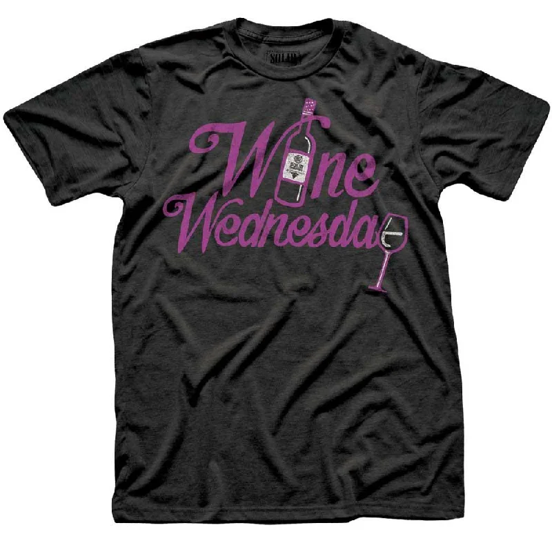 Simplistic Layers Wine Wednesday T-shirt