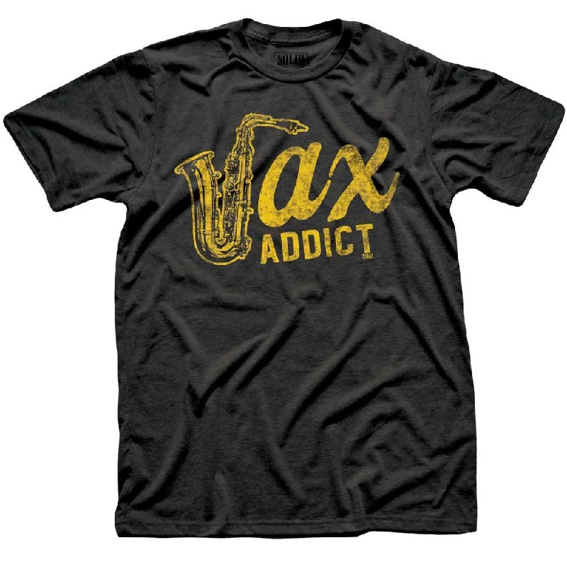 High-End Streetwear Sax Addict T-shirt