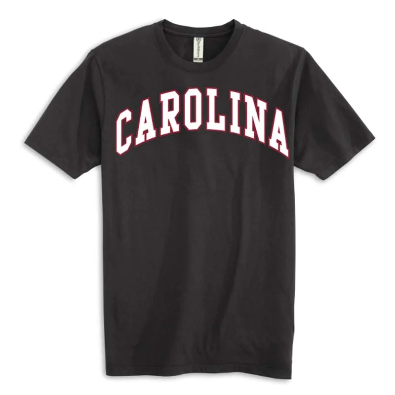 Relaxed Modern USC Carolina Arch Black Short Sleeve T-Shirt