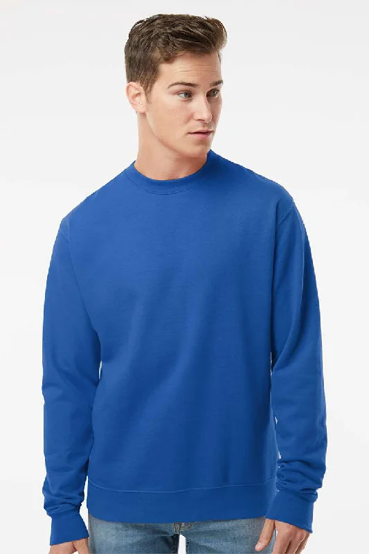 Vintage Sports Independent Trading Company Mens Crewneck Sweatshirt - Royal Blue