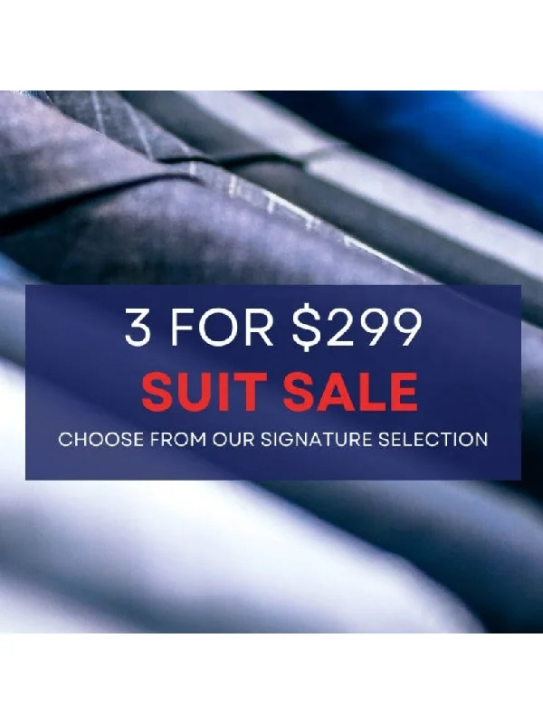 Elevated Basics Buy 3 Suits starting at $299