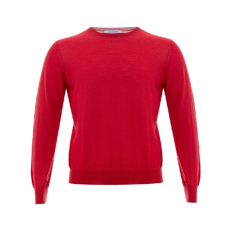 Relaxed Prints Gran Sasso Elegant Wool Sweater for Men's Men