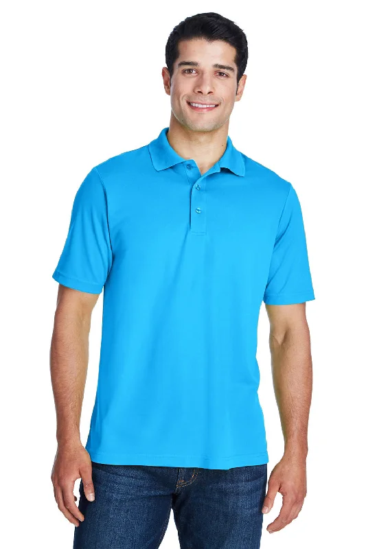 Modern Simplicity Core 365 Mens Origin Performance Moisture Wicking Short Sleeve Polo Shirt - Electric Blue