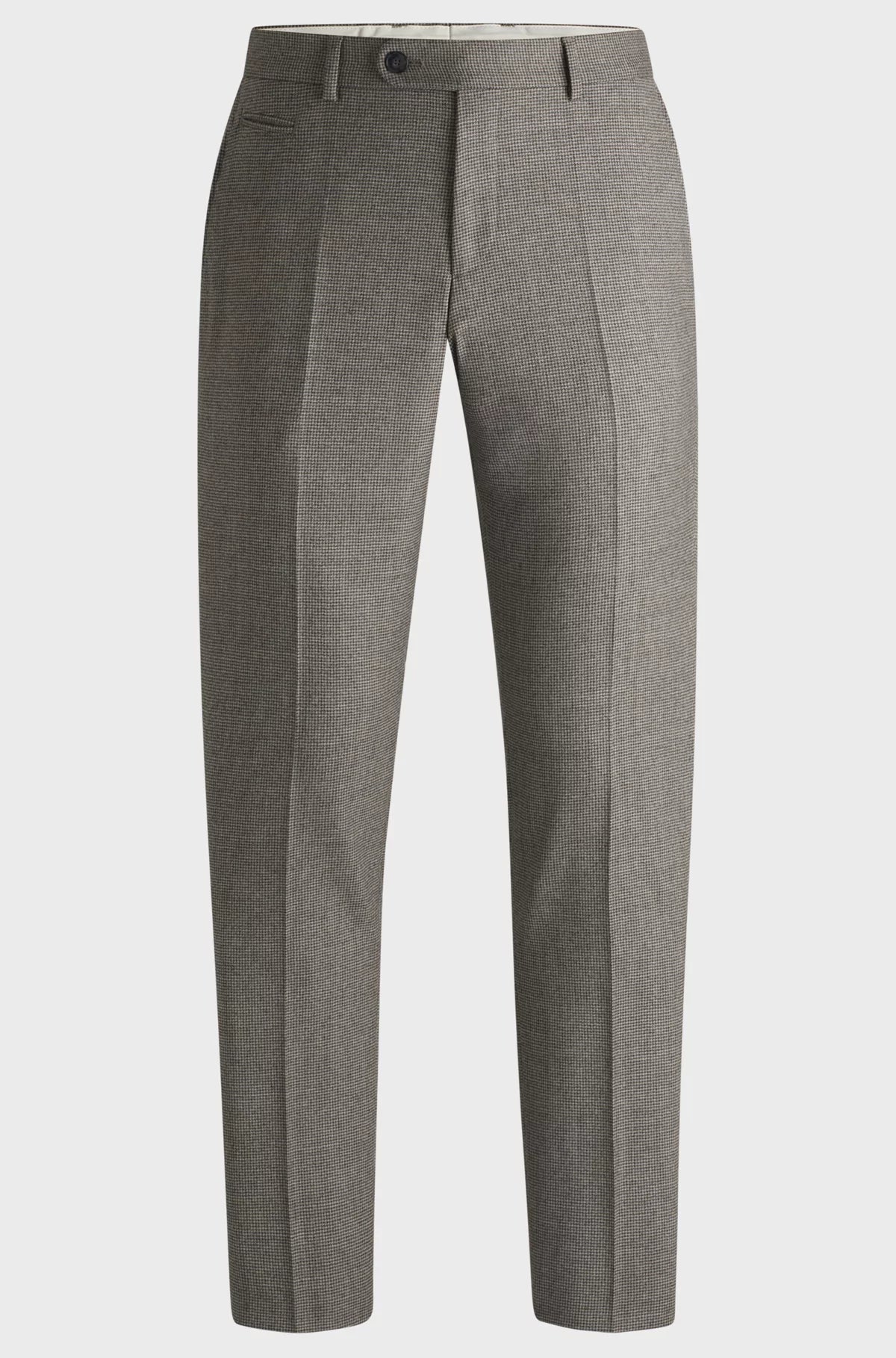 Rugged Minimalism H-Genius Slim-Fit Trousers in Micro-Patterned Stretch Wool 50527969