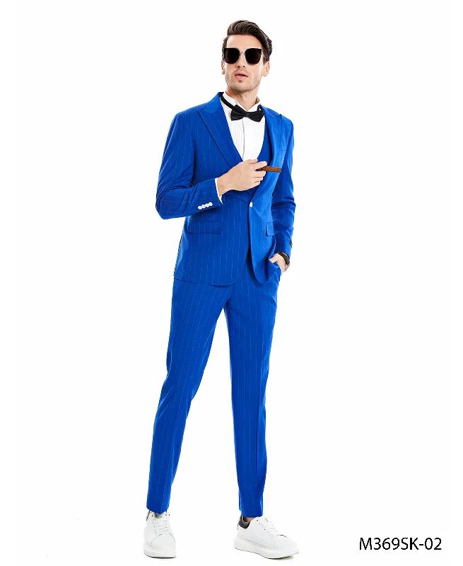 Sophisticated Streetwear Royal  Mens-suit