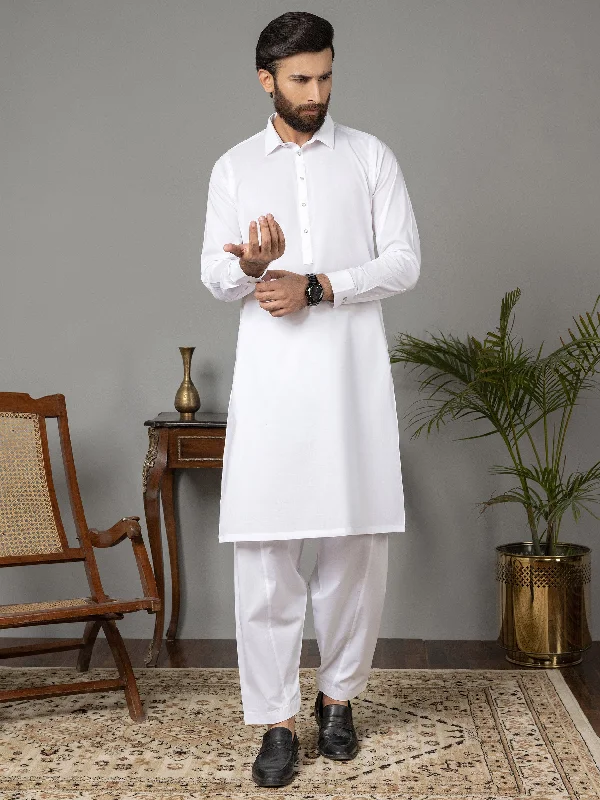 Sophisticated Edge Cotton Suit