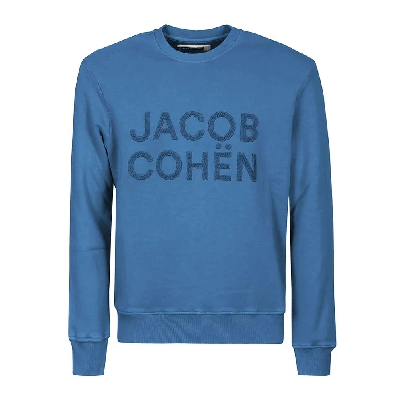 Preppy Minimalism Jacob Cohen Cotton Men Men's Sweater