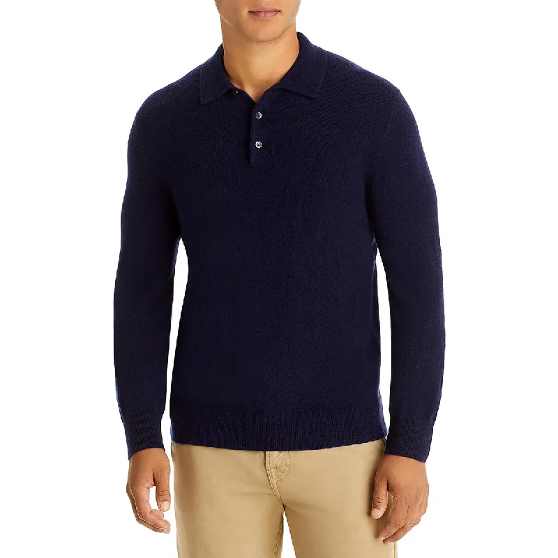 Modern Basics Private Label Mens 1/2 Placket Polo Pullover Sweater