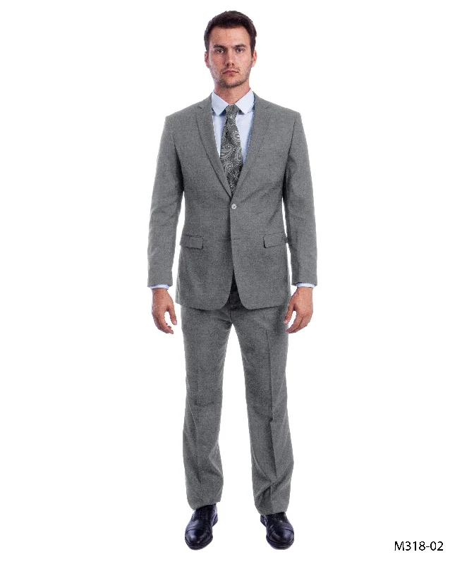 Soft Layers Lt Grey Suit For Men Formal Suits For All Ocassions