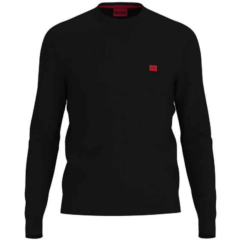 Urban Sportwear Hugo Mens San Cassius Cotton Logo Crewneck Sweater