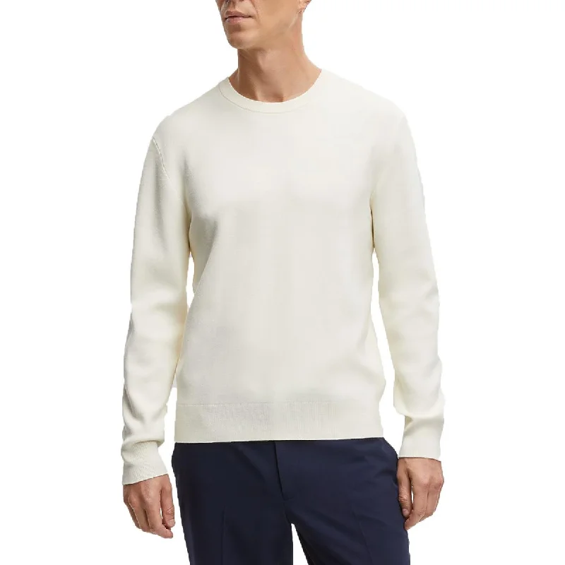 Layered Grunge Mode of One Mens Crewneck Comfy Pullover Sweater