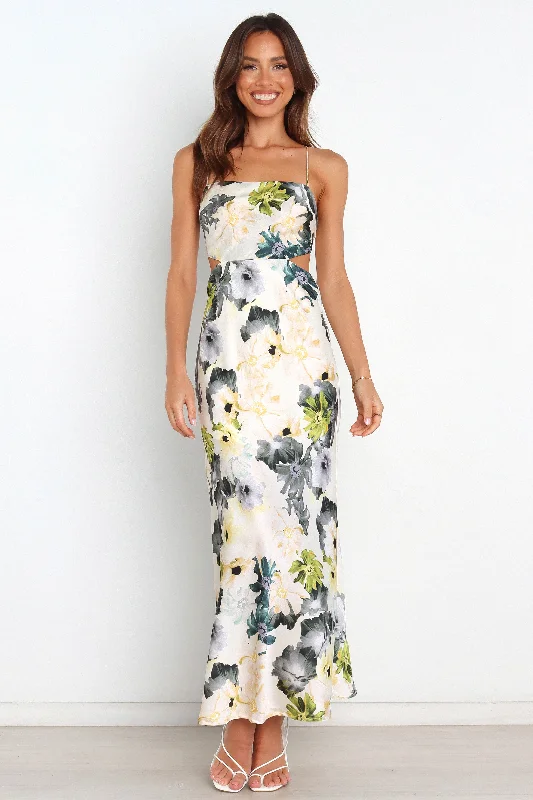 Contemporary Edge Designer Pants Jayne Dress - Floral