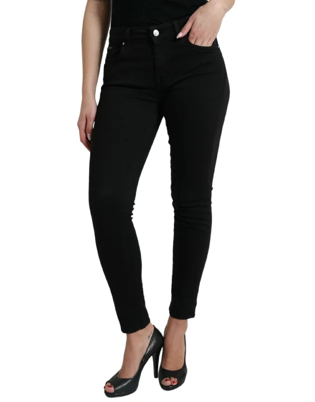 Dolce & Gabbana Chic  Mid-Waist Stretch Women's Jeans