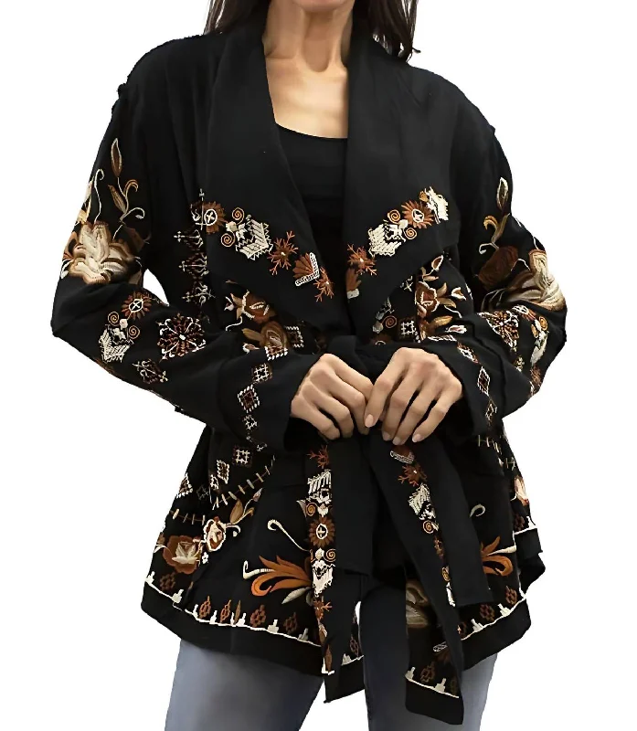 Chic Casualwear Casual Coats Kris Jacket In Black