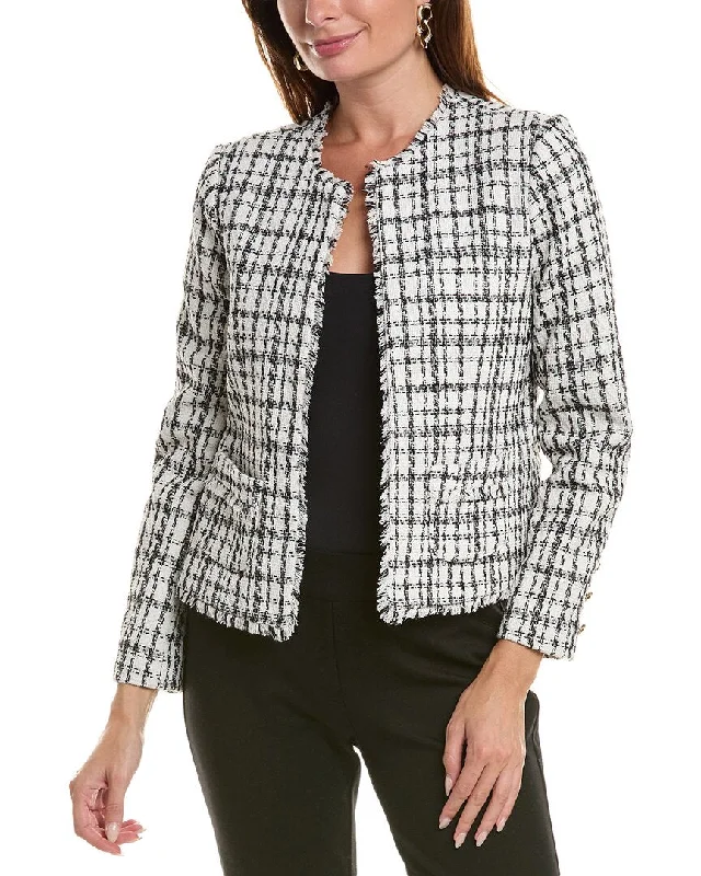 Sophisticated Minimalism Business Attire Nanette Nanette Lepore Tweed Jacket