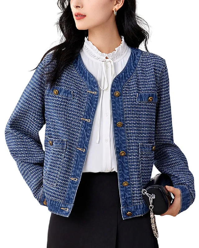 Tailored Grunge Minimalist Fashion OUNIXUE Blazer