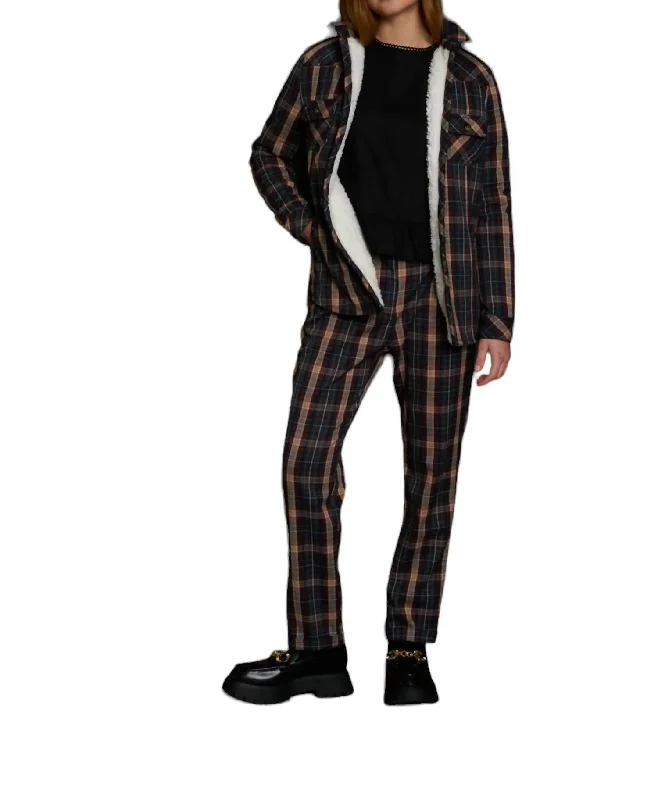 Clean Lines Cargo Pants The Ruby Jacket In Menswear Plaid