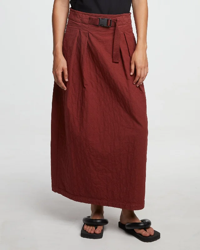 G.o.D Tulip Skirt Mighty Cotton Cinnamon