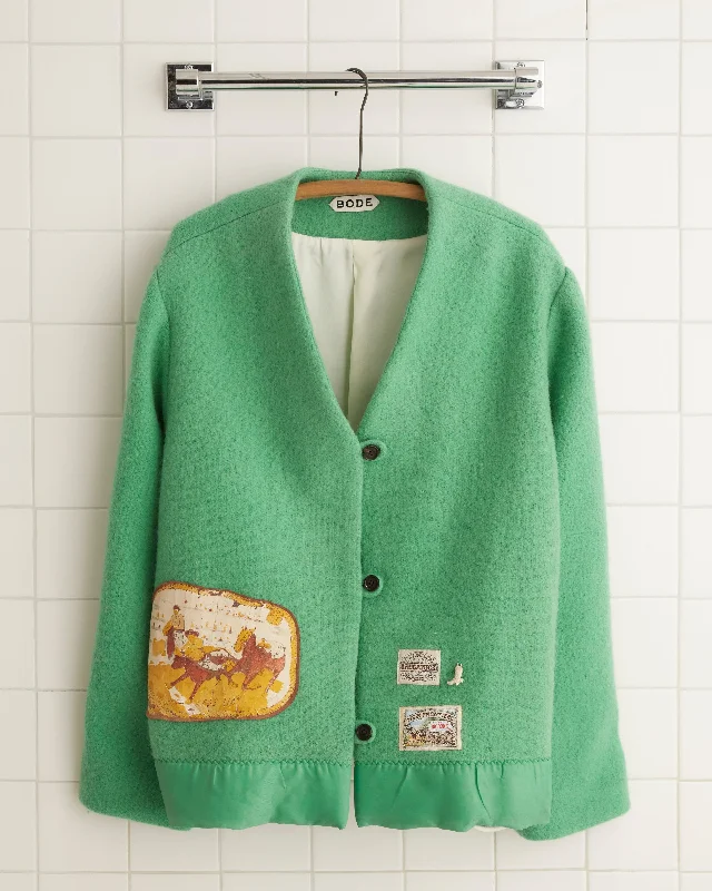 Shamrock Blanket Jacket - 0