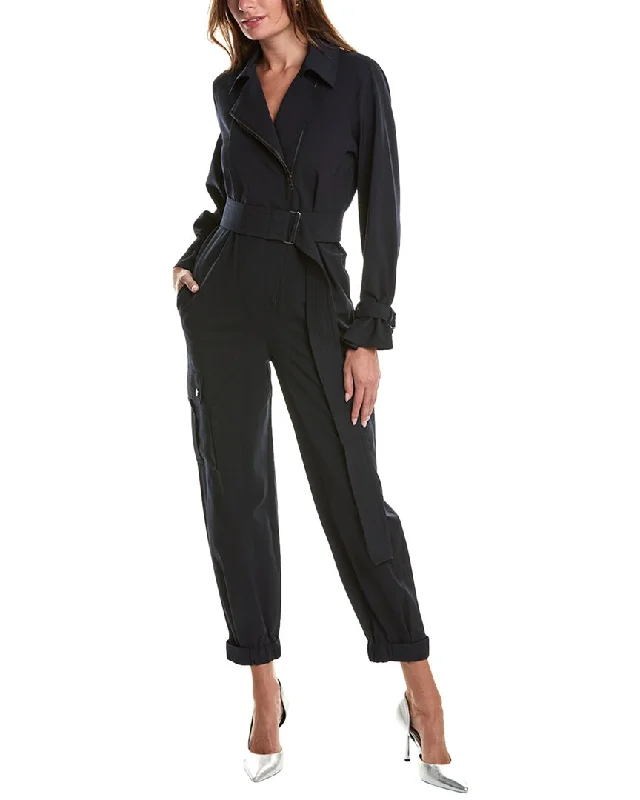 Weekend Max Mara Drava Wool-Blend Jumpsuit