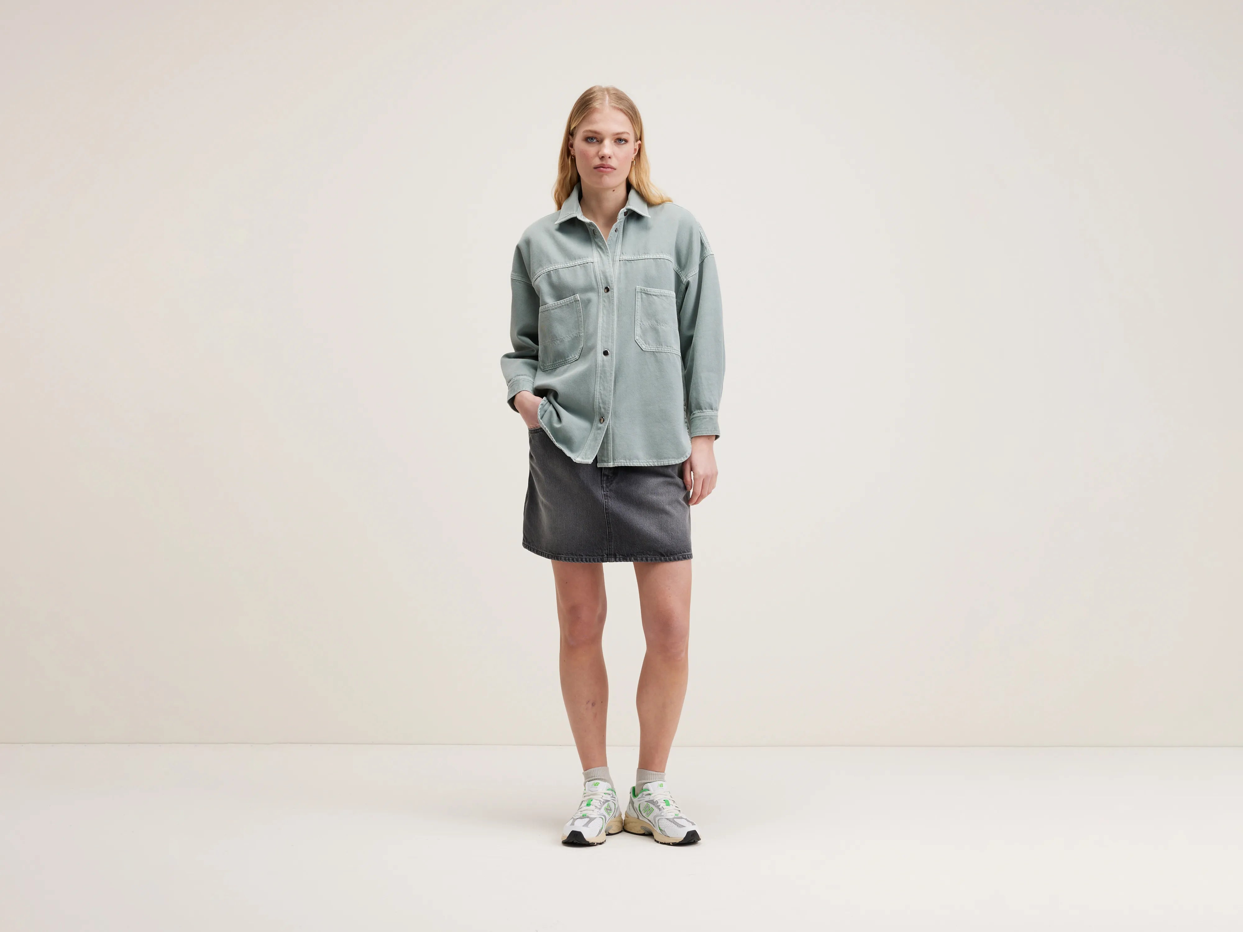 Guru overshirt (242 / W / SEA PINE)