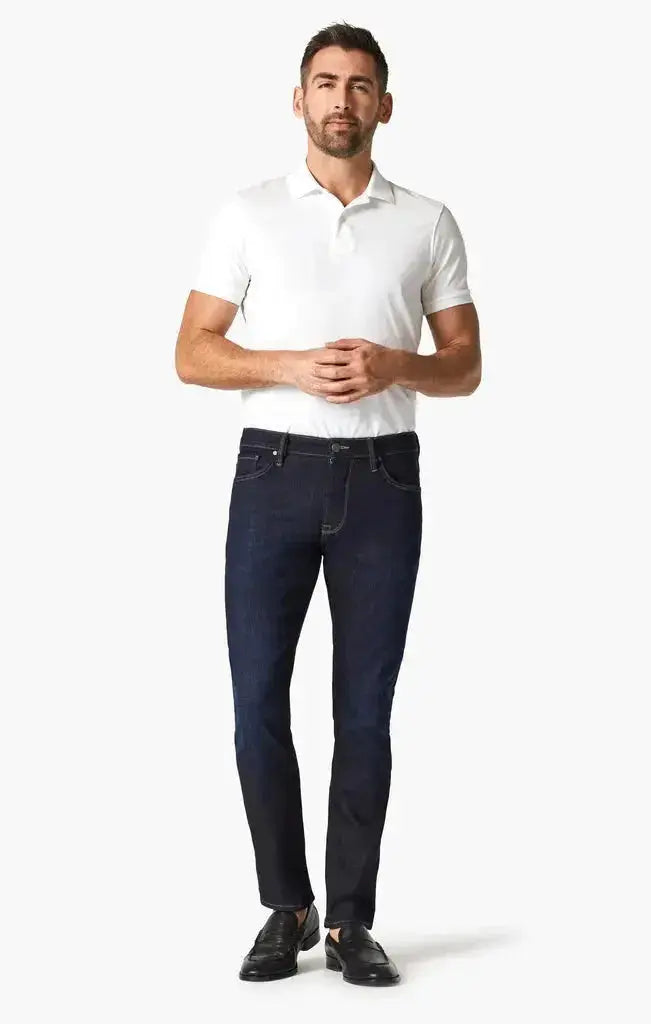 34 HERITAGE | Cool Slim Leg Pants | Rinse Brushed Soft