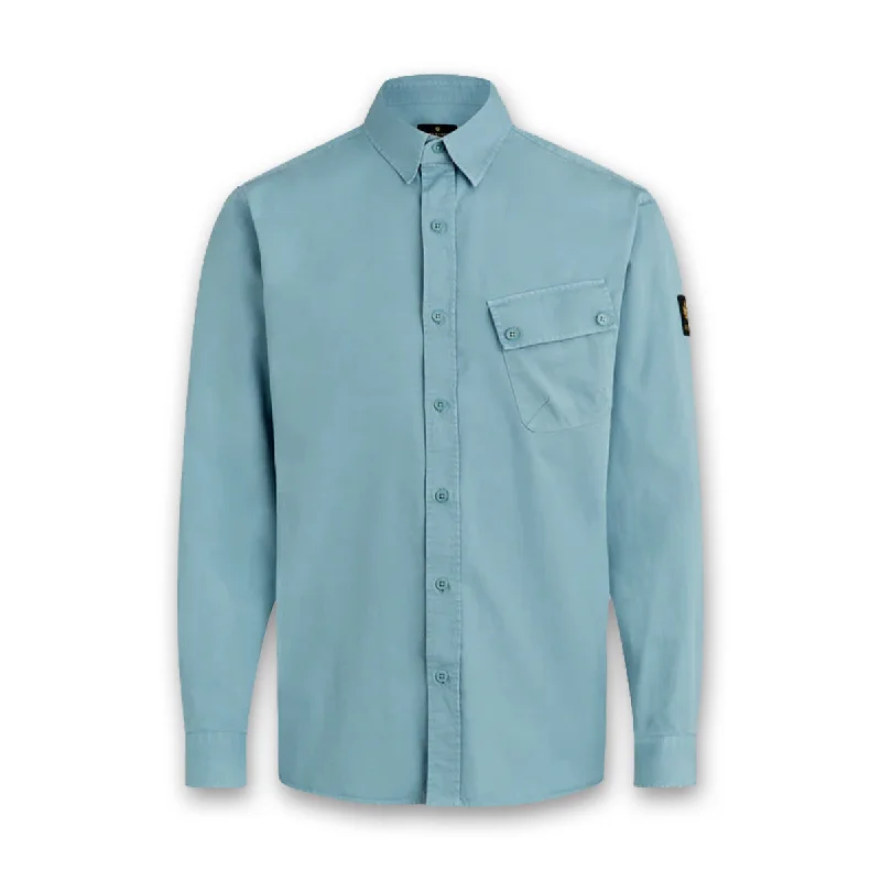 Belstaff - Pitch Shirt in Arctic Blue