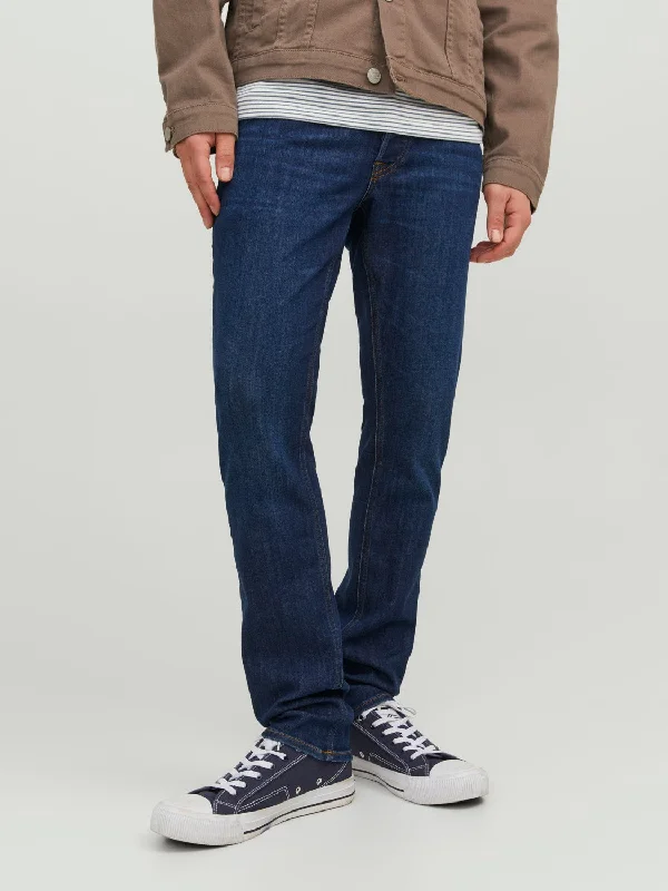 Glen 861 Slim Fit Jeans in Blue Denim