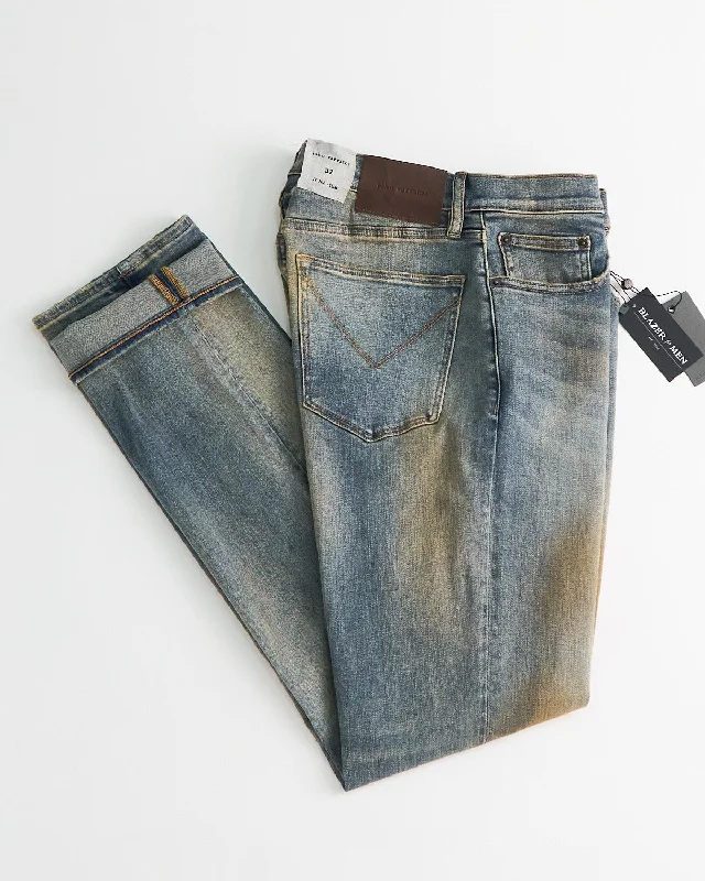 Slim Fit Rust Wash