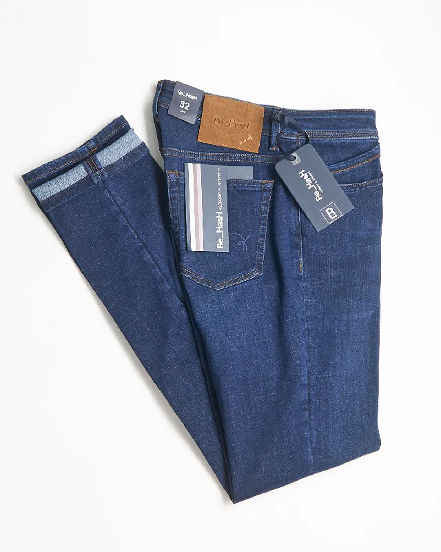 'Rubens' Tailored Fit Classic Denim Jeans