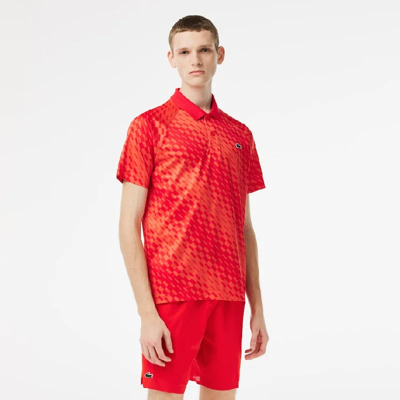 Lacoste Tennis x Novak Djokovic Fan Version Polo Red / Orange