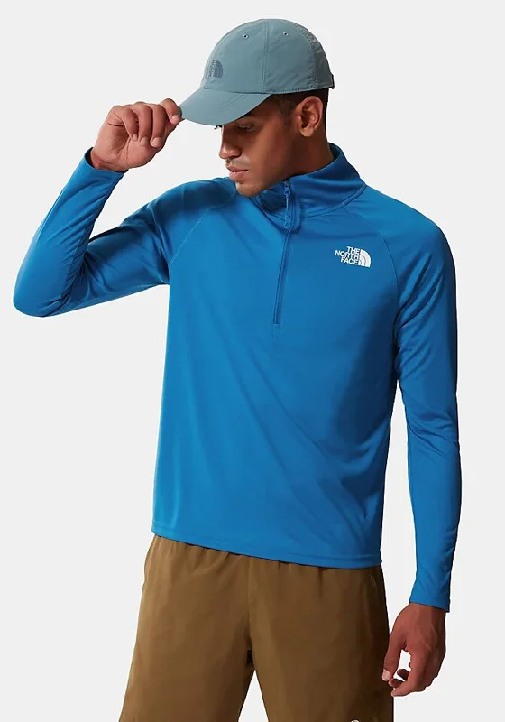 The North Face Flex II Half Zip Jumper, Banff Blue