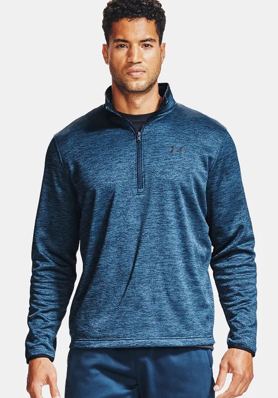 Under Armour Fleece Half Zip Top, Navy