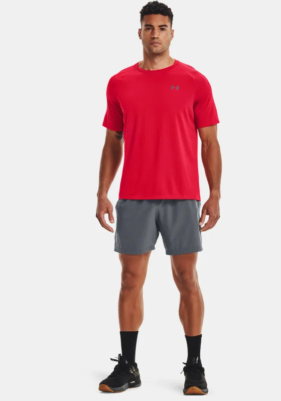 Under Armour Mens Tech 2.0 T-Shirt, Red