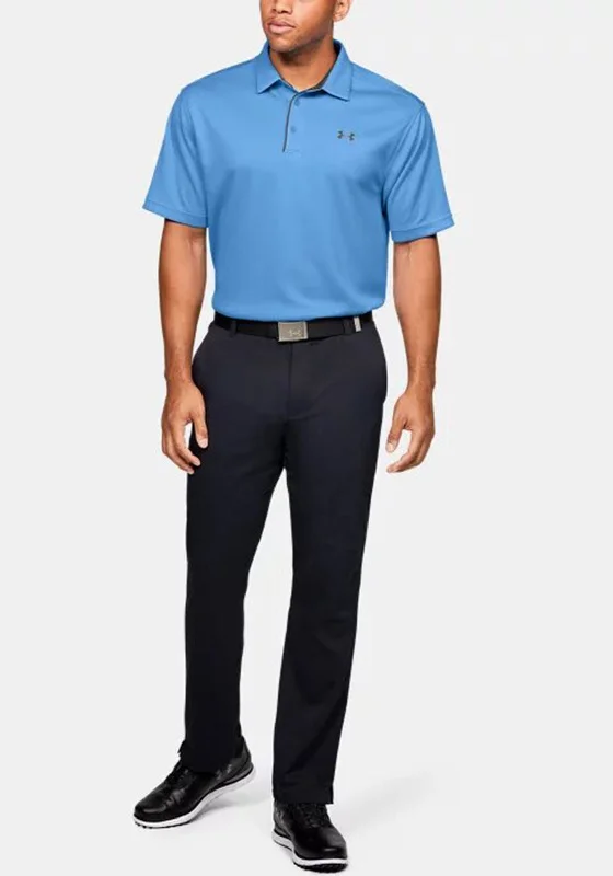 Under Armour Mens Tech Polo Shirt, Light Blue