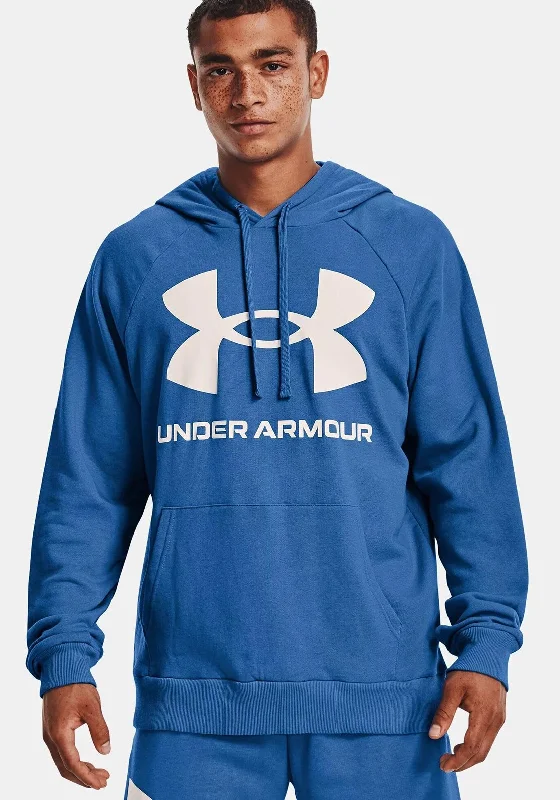 Under Armour Rival Fleece Big Logo Hoodie, Blue