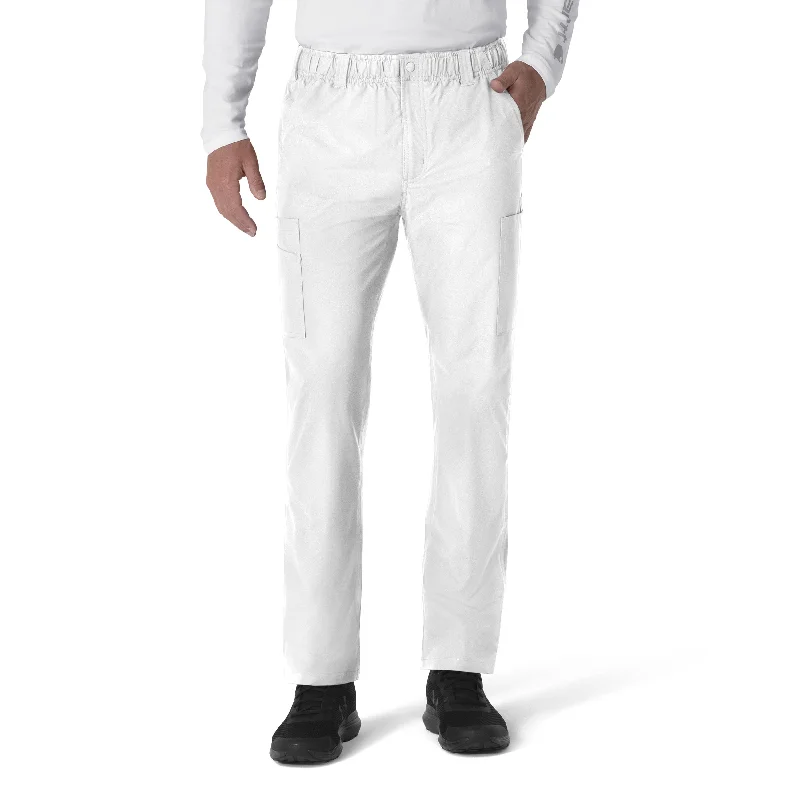 Modern Basics Carhartt Force Essentials Men's Straight Leg Cargo Scrub Pant - White