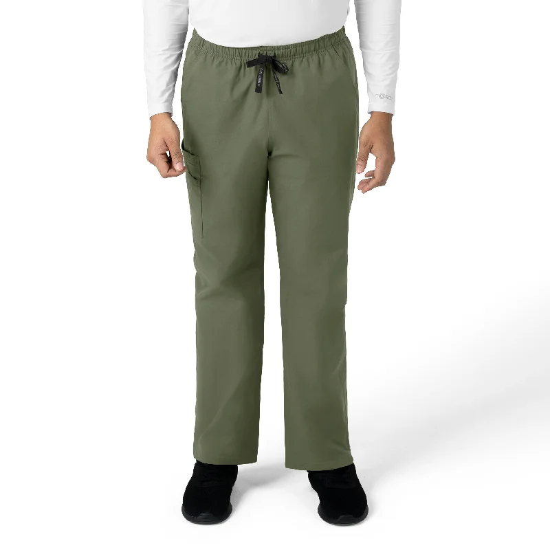 High-End Minimalism Carhartt Force Essentials Unisex Elastic Waist Cargo Scrub Pant - Olive