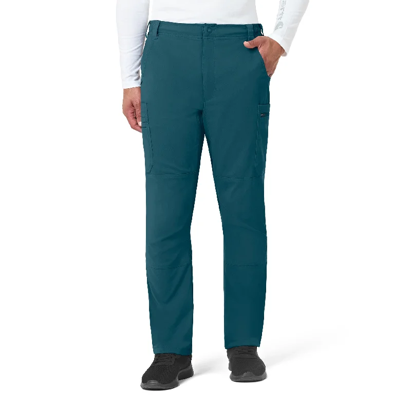 Modern Fitwear Carhartt Rugged Flex Peak Men's Straight Leg Cargo Scrub Pant - Caribbean Blue