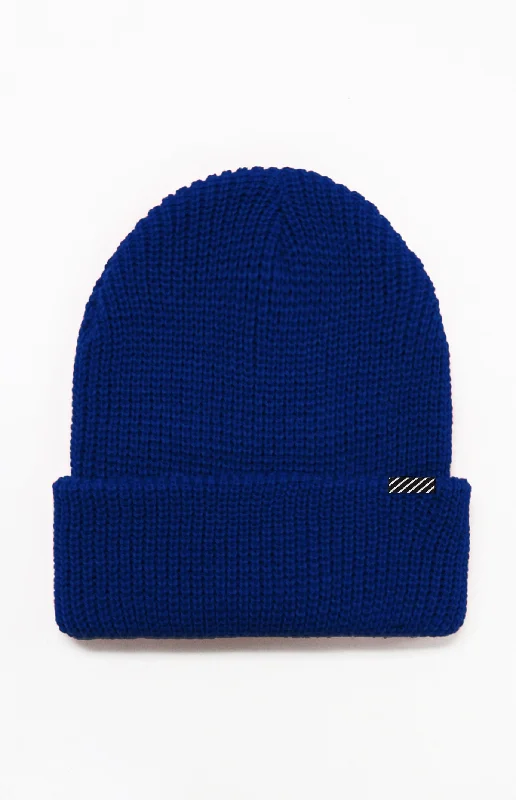 Chic Basics Carson Beanie | Royal Blue